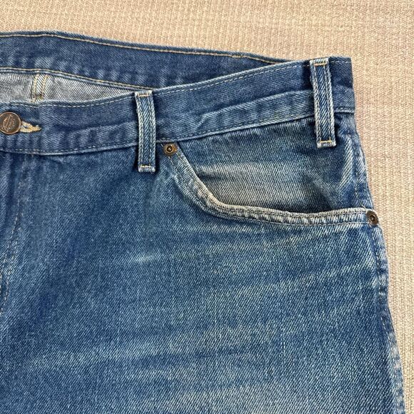 Distressed Vintage Dickies Relaxed Fit Straight Leg Double Knee Carpenter Jeans - Picture 7 of 8